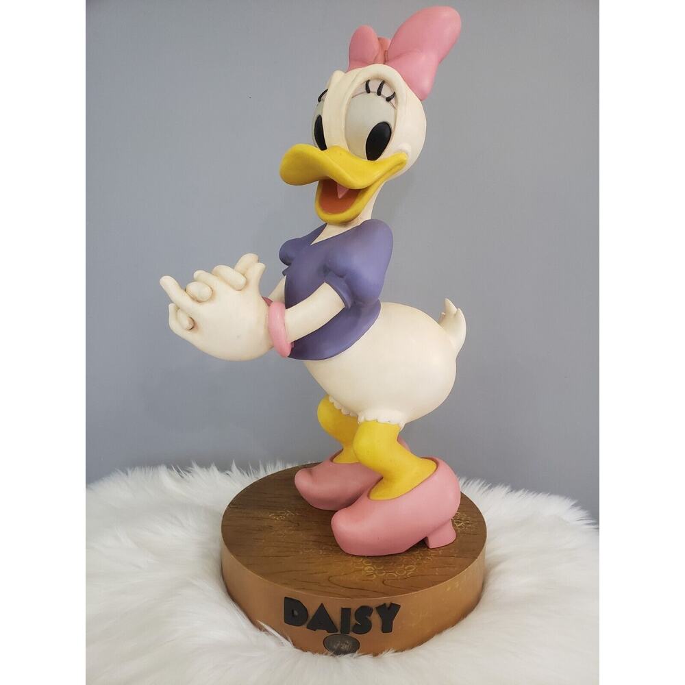 RARE LARGE Daisy Duck vintage 90's statue store‎ display big fig figurine